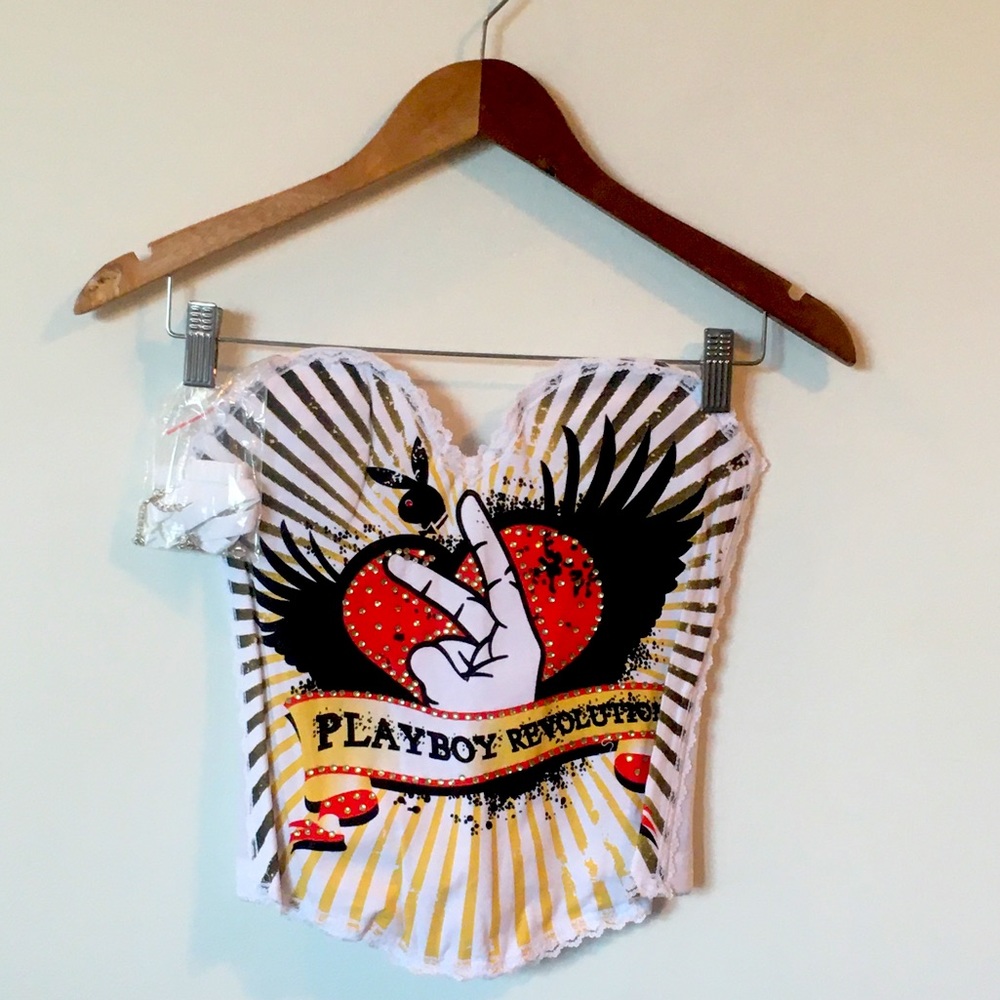 *RARE* Playboy Revolution Collector Boned Corset - NWOT